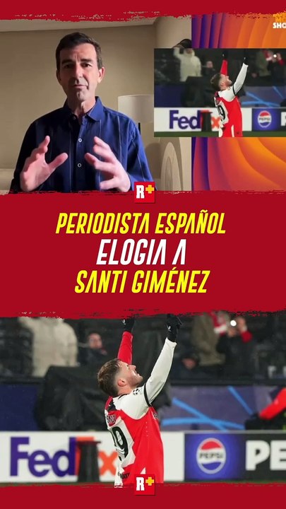Periodista Español ELOGIA a Santi Giménez