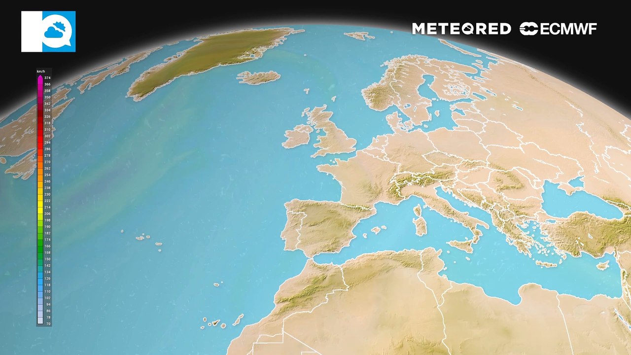 O jato polar vai tornar-se mais caótico sobre a Europa nos próximos dias