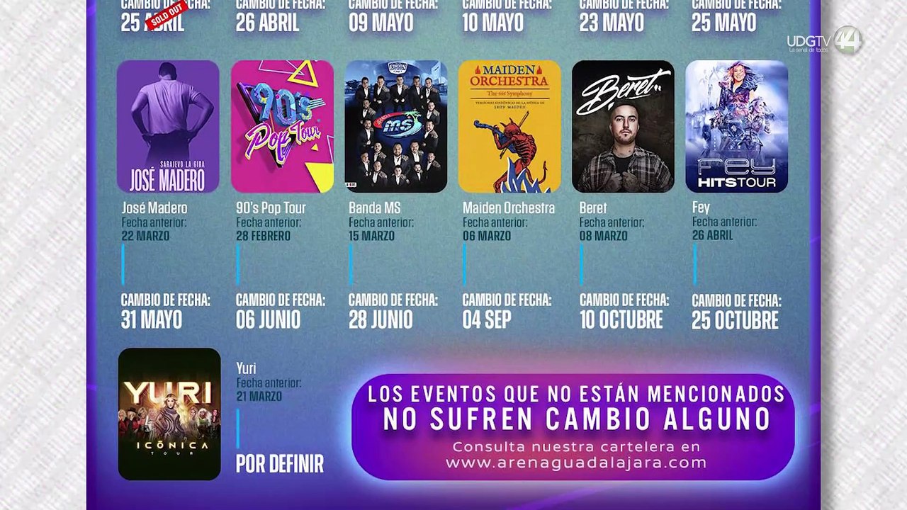 Arena Guadalajara aplaza su inauguración y reprograma eventos