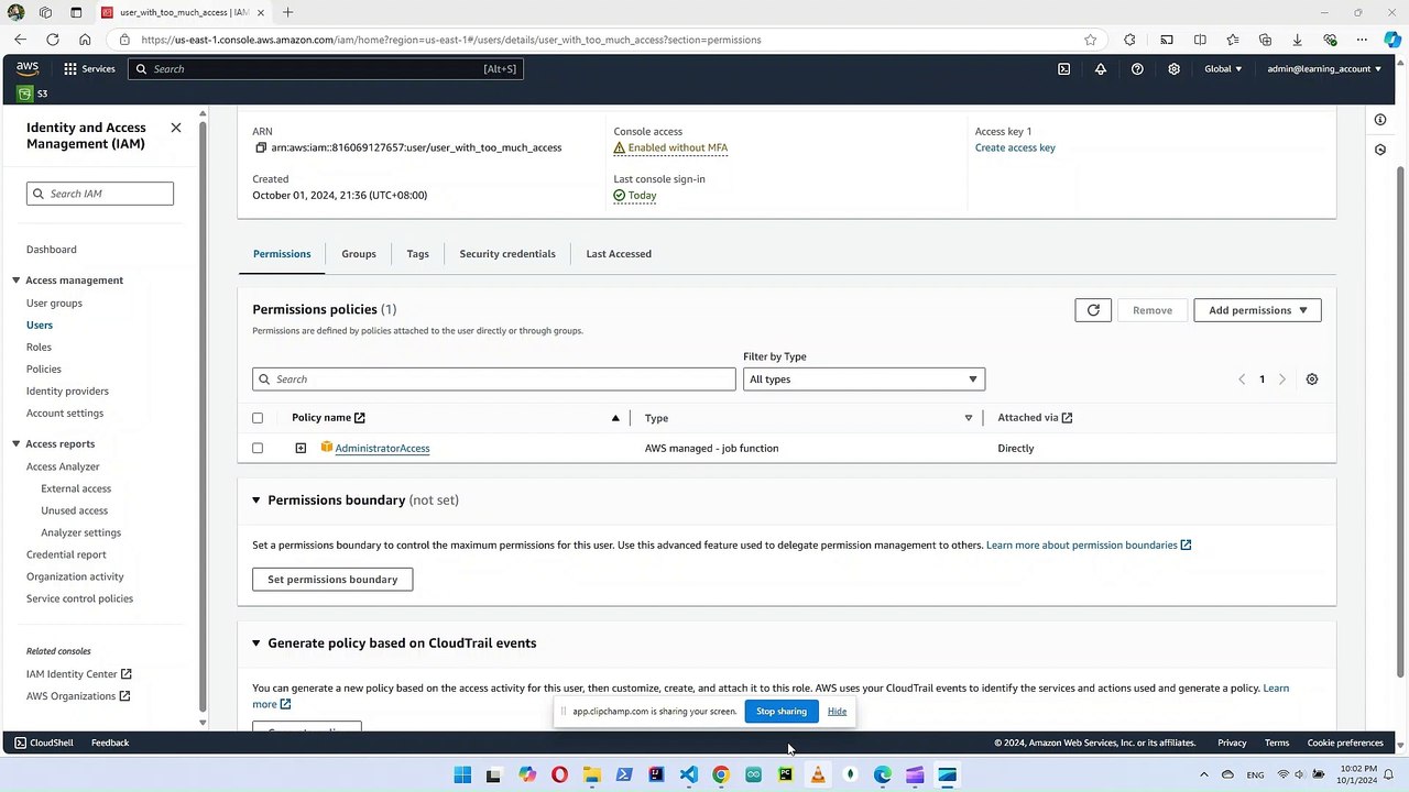 AWS — Permission Boundary — Basic Concepts