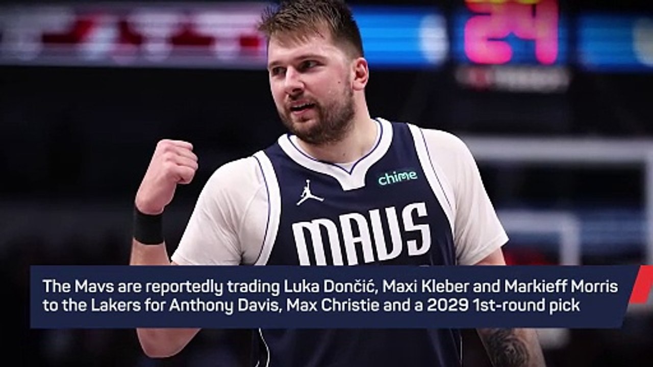 Mavs reportedly trading Doncic to Lakers for AD