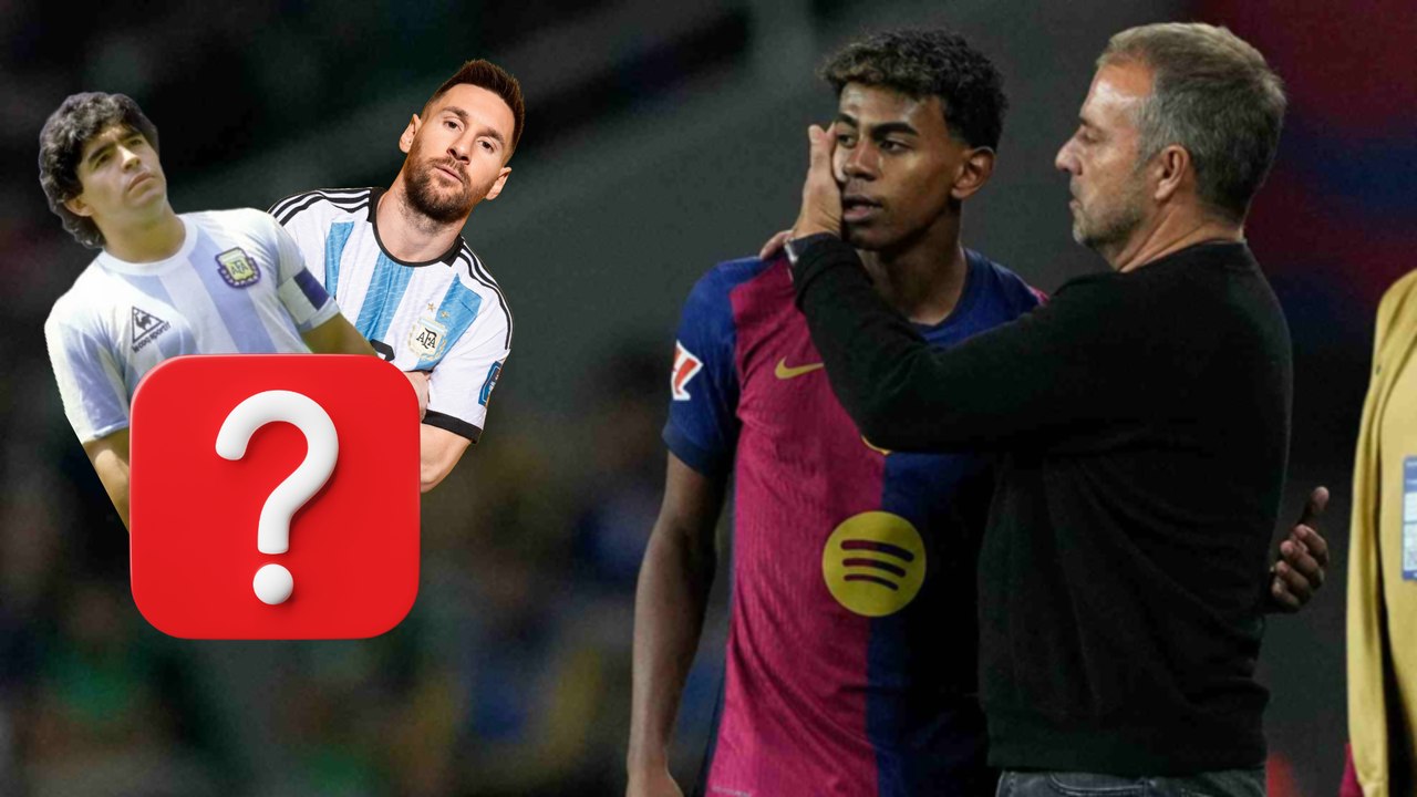 ¿Lamine Yamal es el nuevo Messi o Maradona? Hansi Flick responde bastante molesto por comparación