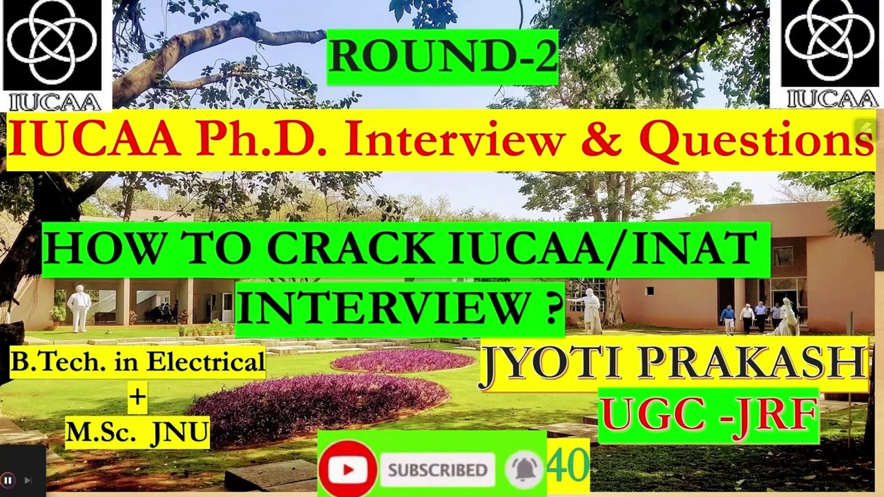 PhD Physics Interview Tips & Guidance IITs, IISERs,IISc,IUCAA | RRI | HRI |IIA | RRCAT |PRL |ARIES