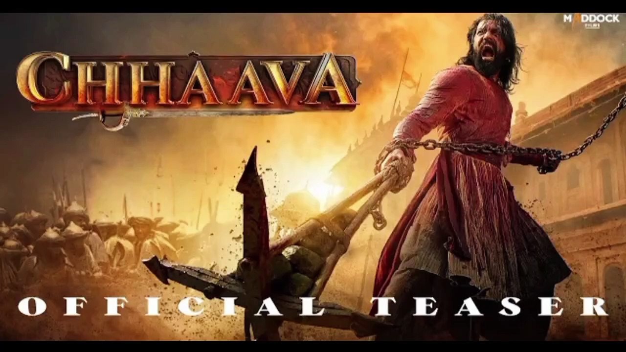 Chhaava Teaser | Vicky Kaushal | Rashmika M | Akshaye K | Dinesh V | Laxman U | 14th Feb 2025