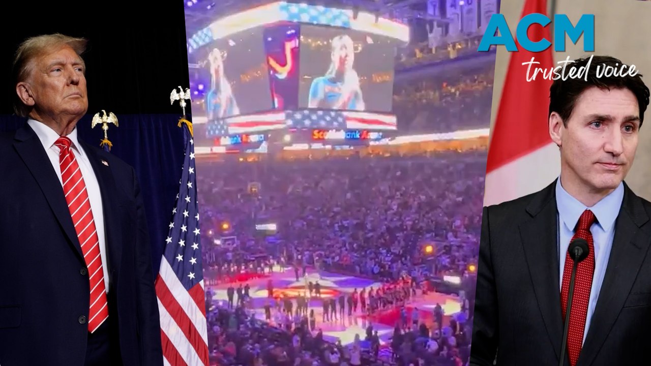 Canadians boo Trump's tariffs at sports games