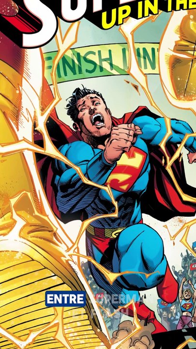 Superman vs Flash - Superman Up In The Sky