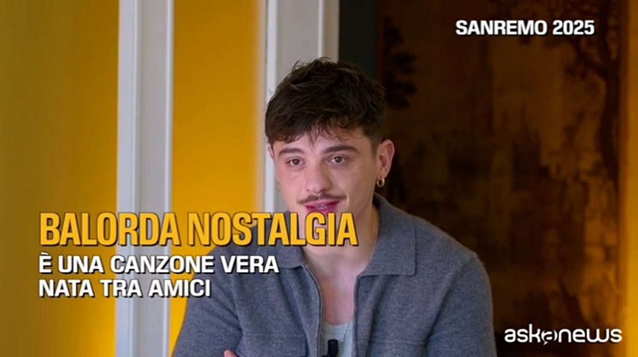 Olly a Sanremo 2025: «Mi voglio divertire, è un viaggio già bellissimo»