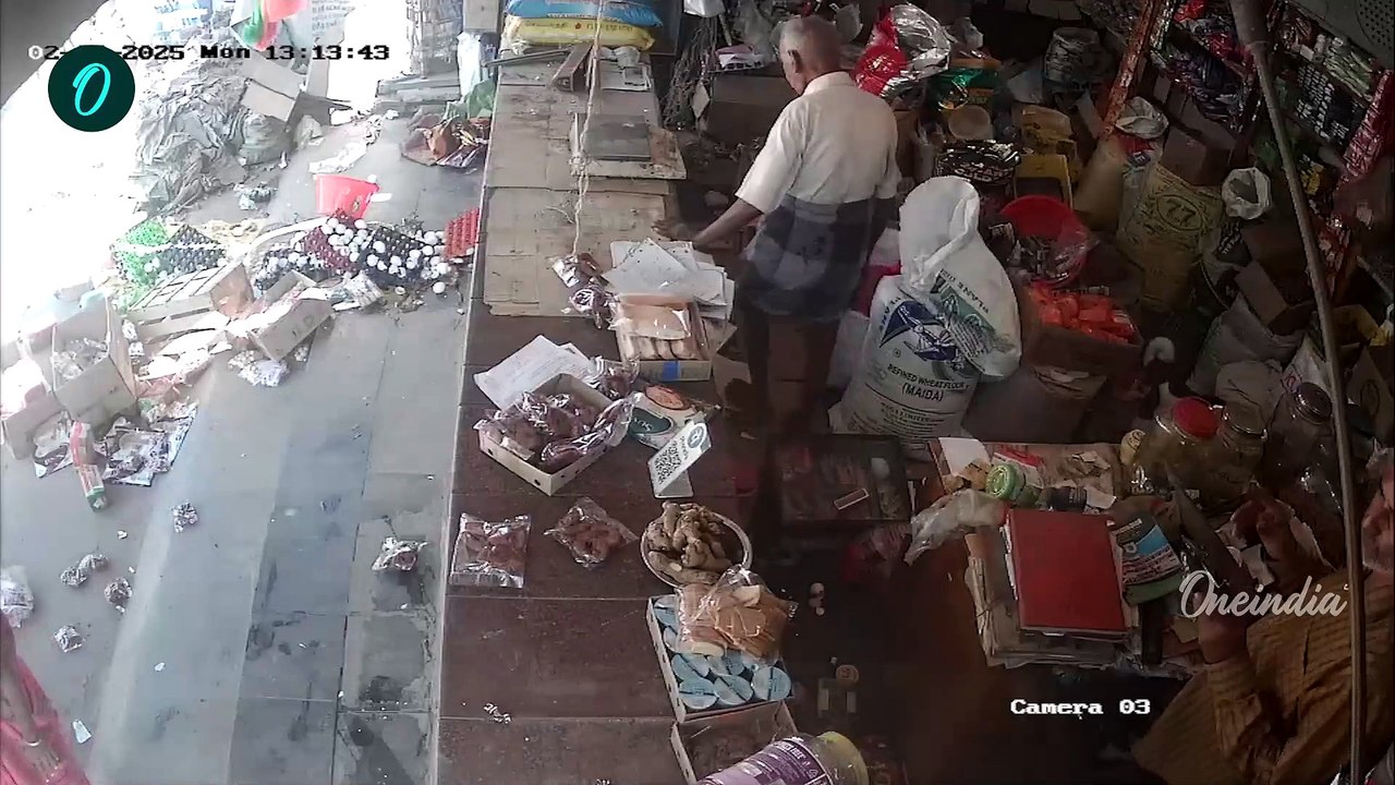 Nagai shop Attack CCTV| நாகையில் ஓ பொருள் தர மறுத்ததால் அடித்து உடைக்கப்பட்ட கடை