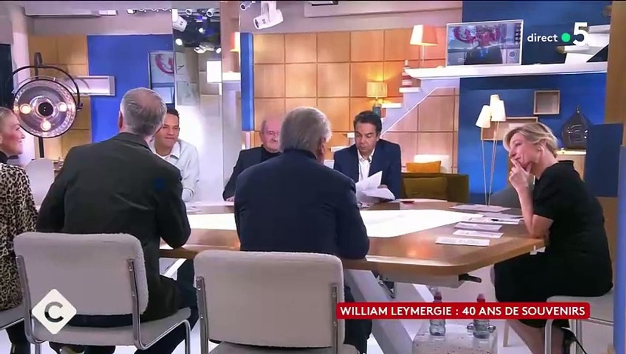 William Leymergie dans "C à Vous".