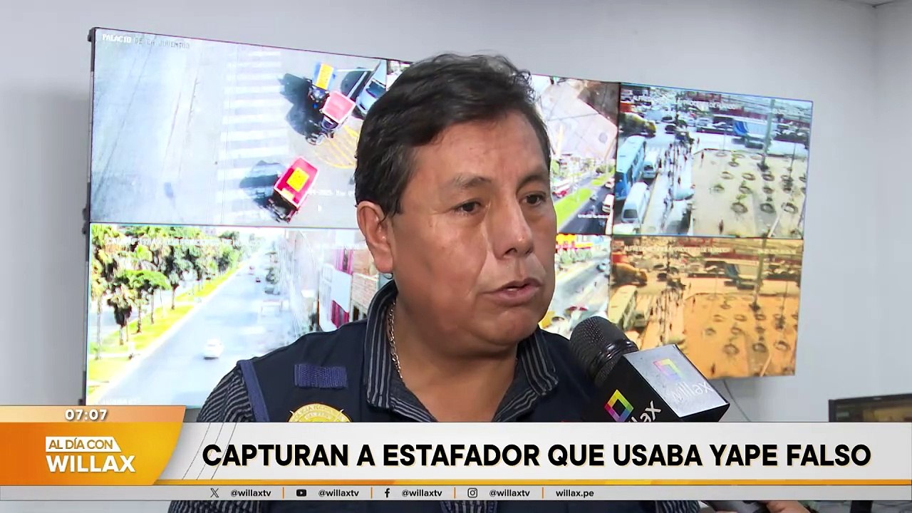CAPTURAN A ESTAFADOR QUE USABA YAPE FALSO | Willax