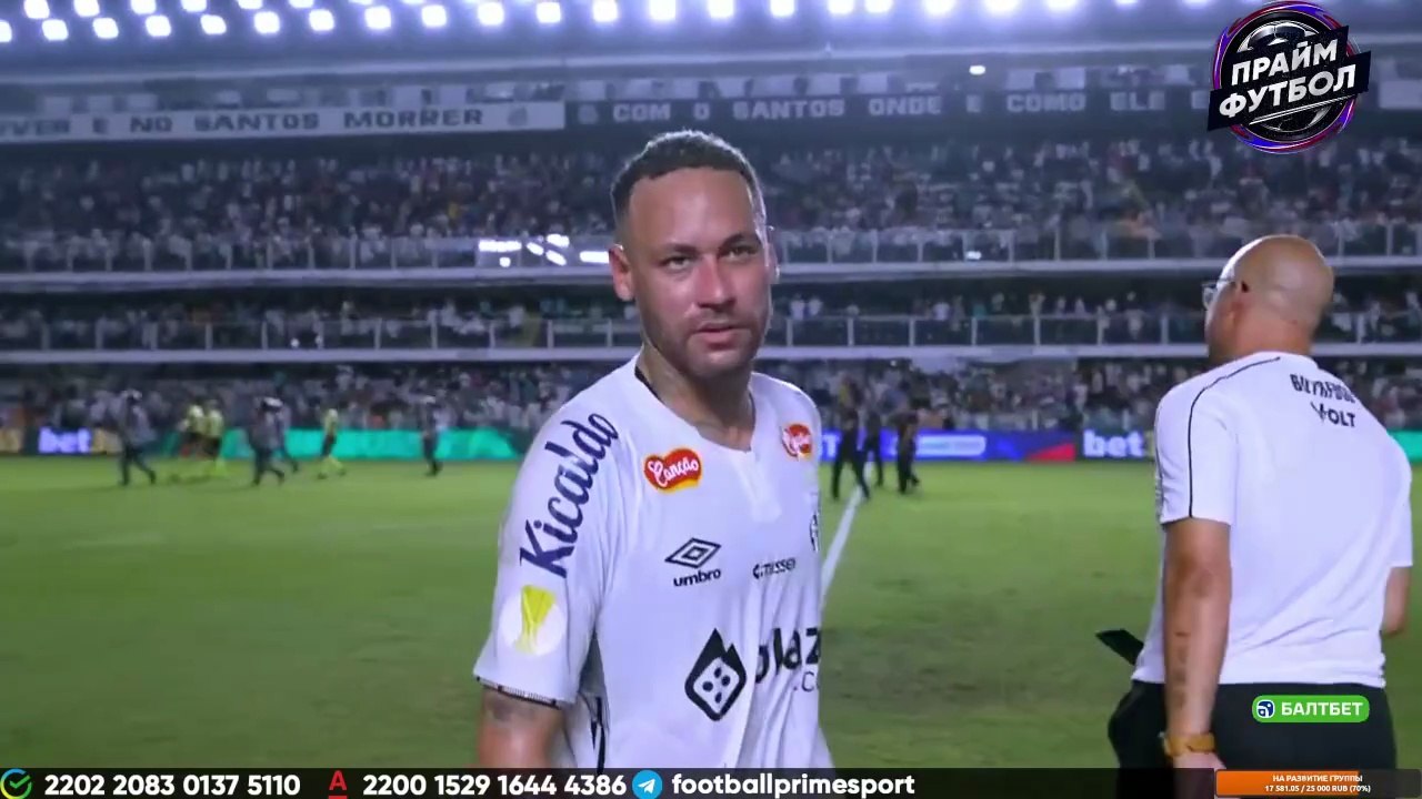 【FULL MATCH】 Santos vs. Botafogo-SP | Paulistão 2025 -- Russian Commentary