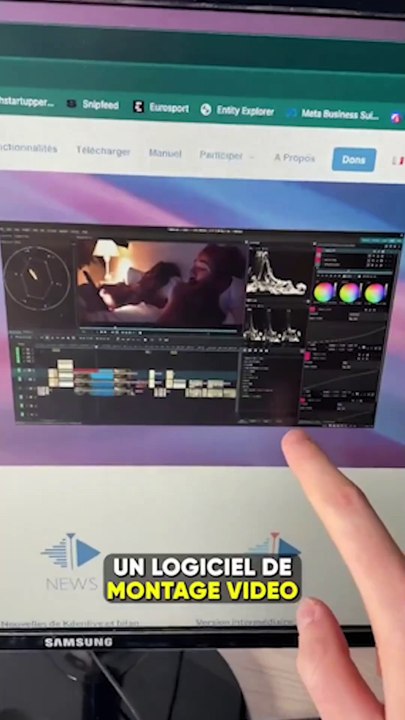 Avoir un logiciel de montage gratuitement