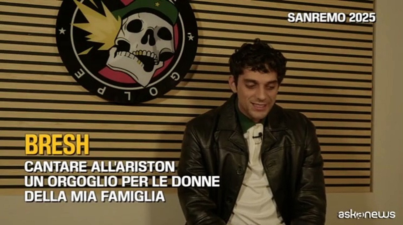 Sanremo, Bresh: all'Ariston in ricordo delle donne della mia famiglia