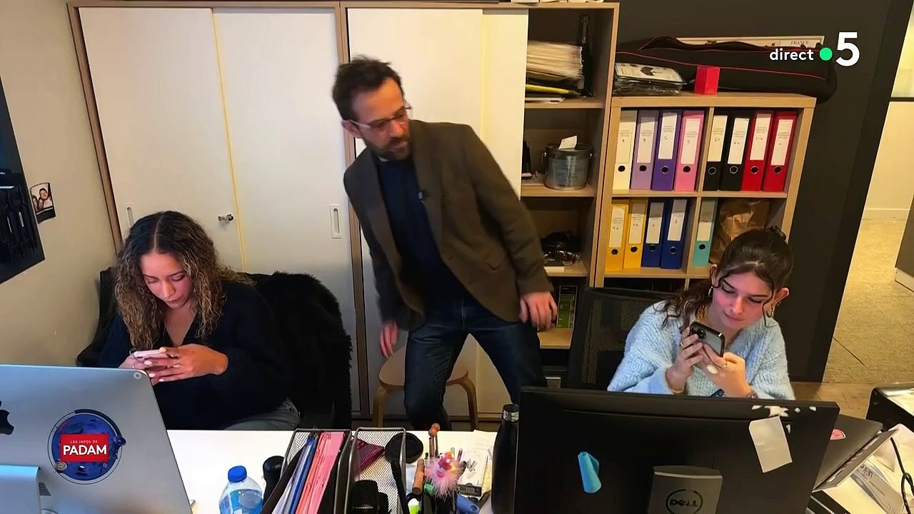 Bertrand Chameroy dans "C à Vous", capture d'écran France 5