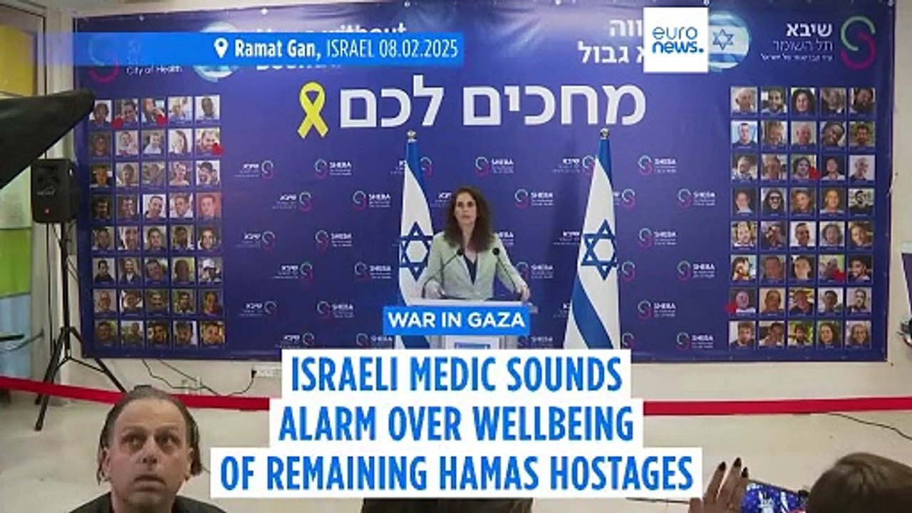 Israeli hospital director raises alarm for wellbeing of remaining hostages in Gaza