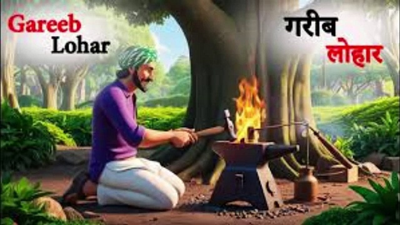Garib Lohar Hindi Moral Stories | Hindi Stories Kahaniya | Hindi Kahani Cartoons | Hindi Stories