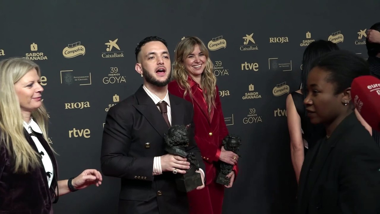 Primeras palabras de C Tangana tras ganar dos Premios Goya