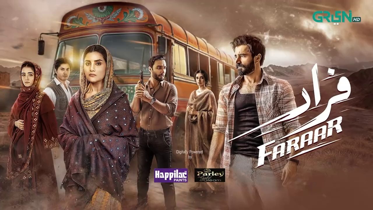Faraar Pakistani action drama episode 13