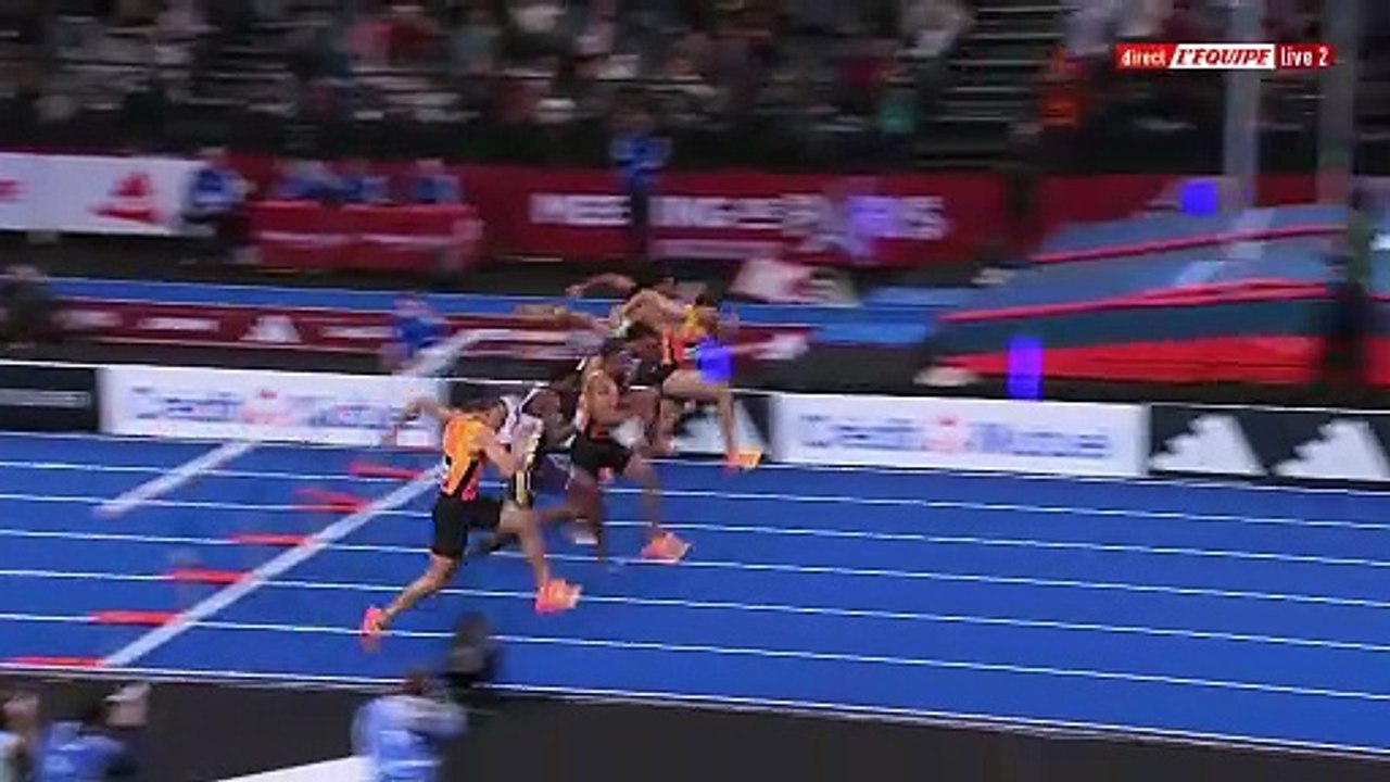 Deux vainqueurs sur 60m haies messieurs - Athlétisme - Meeting indoor de Paris