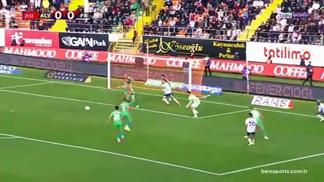 Corendon Alanyaspor - Fenerbahçe Maç Özeti