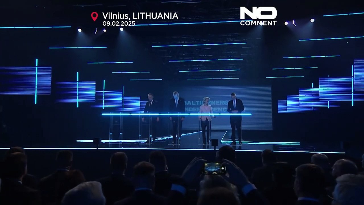 Ceremony of the Baltic States joining the European electricity grid