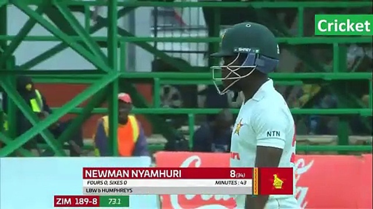 Zimbabwe vs Ireland Only Test Day 5 Highlights 2025