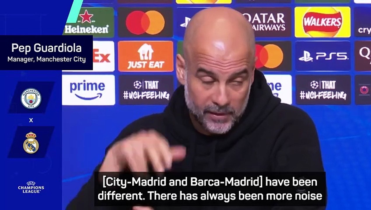 Guardiola explains difference between El Clasico and Man City vs Real Madrid