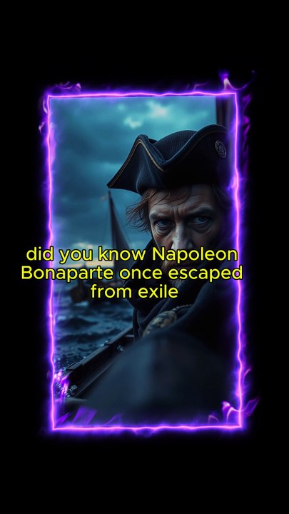 "Napoleon’s Great Escape: The Comeback That Shocked History! 🔥🇫🇷"