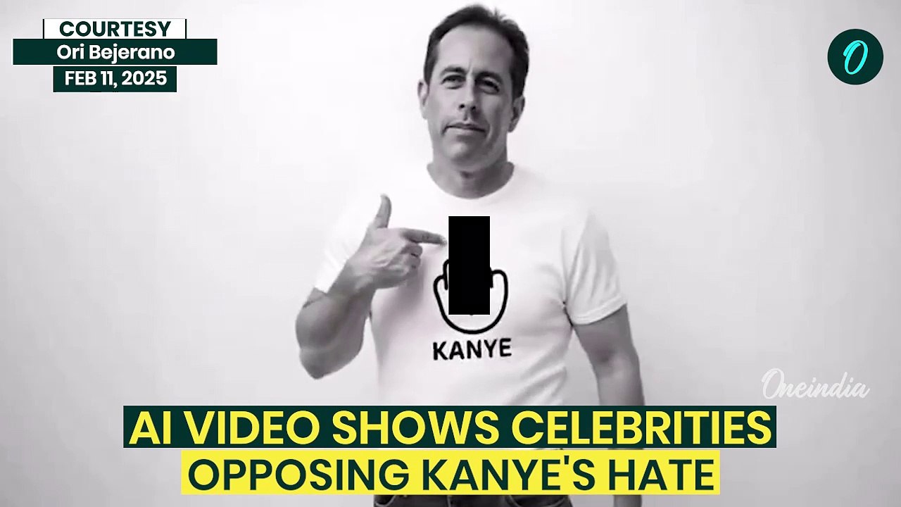Watch: Jewish Celebrities, From Scarlett Johansson to Sandler, Give Kanye the Finger in AI Video