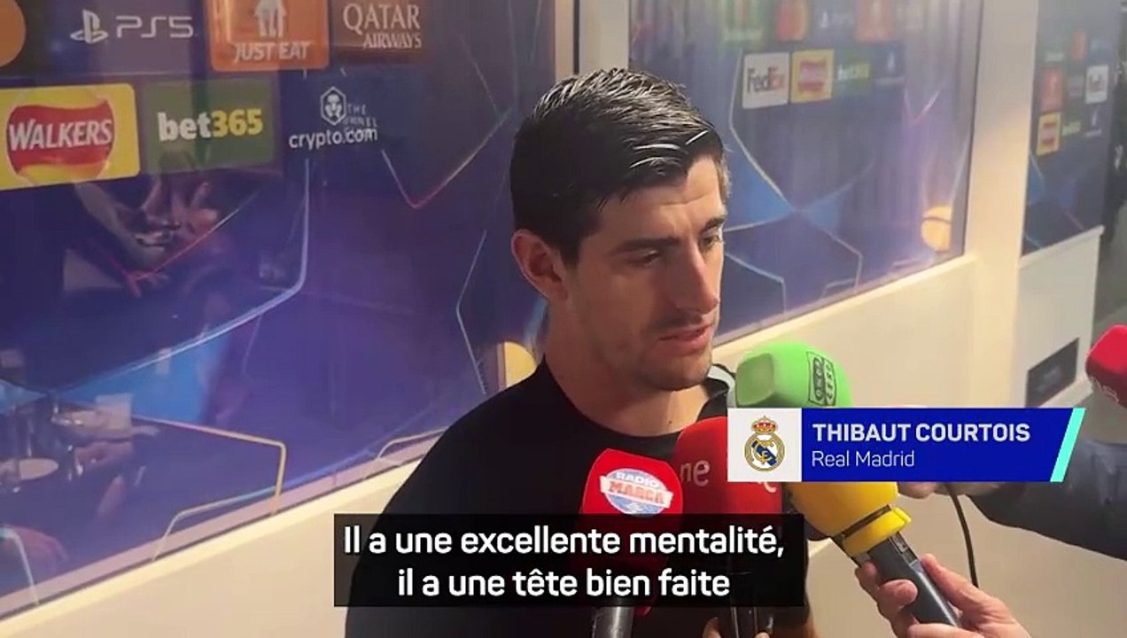 Courtois encense Asencio