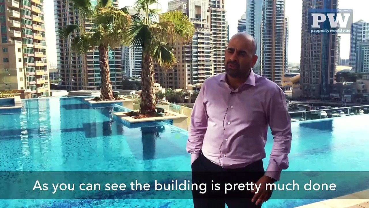 This is the newest tower in Dubai Marina's tallest block