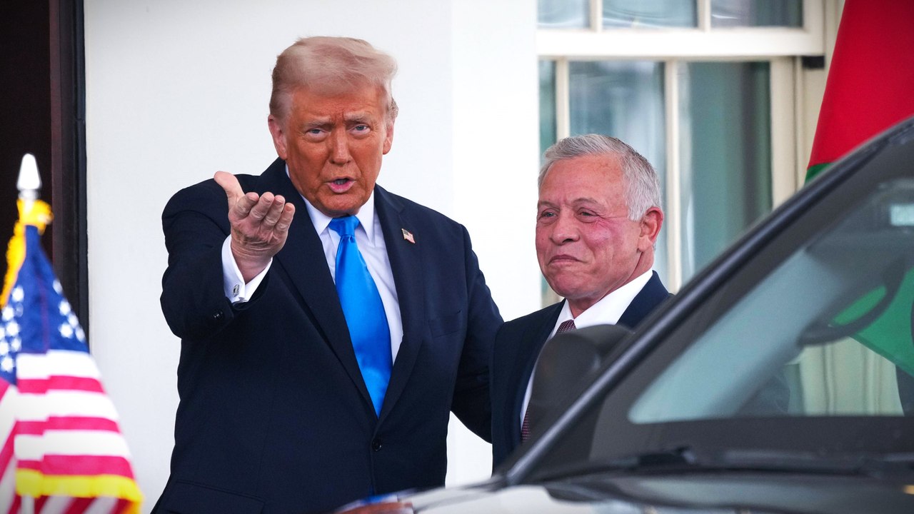 Jordanischer König gegen Trumps Gaza-Plan