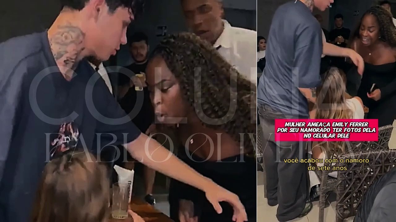 Influenciadora Emily Ferrer é Surpreendida por Esposa Revoltada Durante Jantar com o Namorado 🍽️