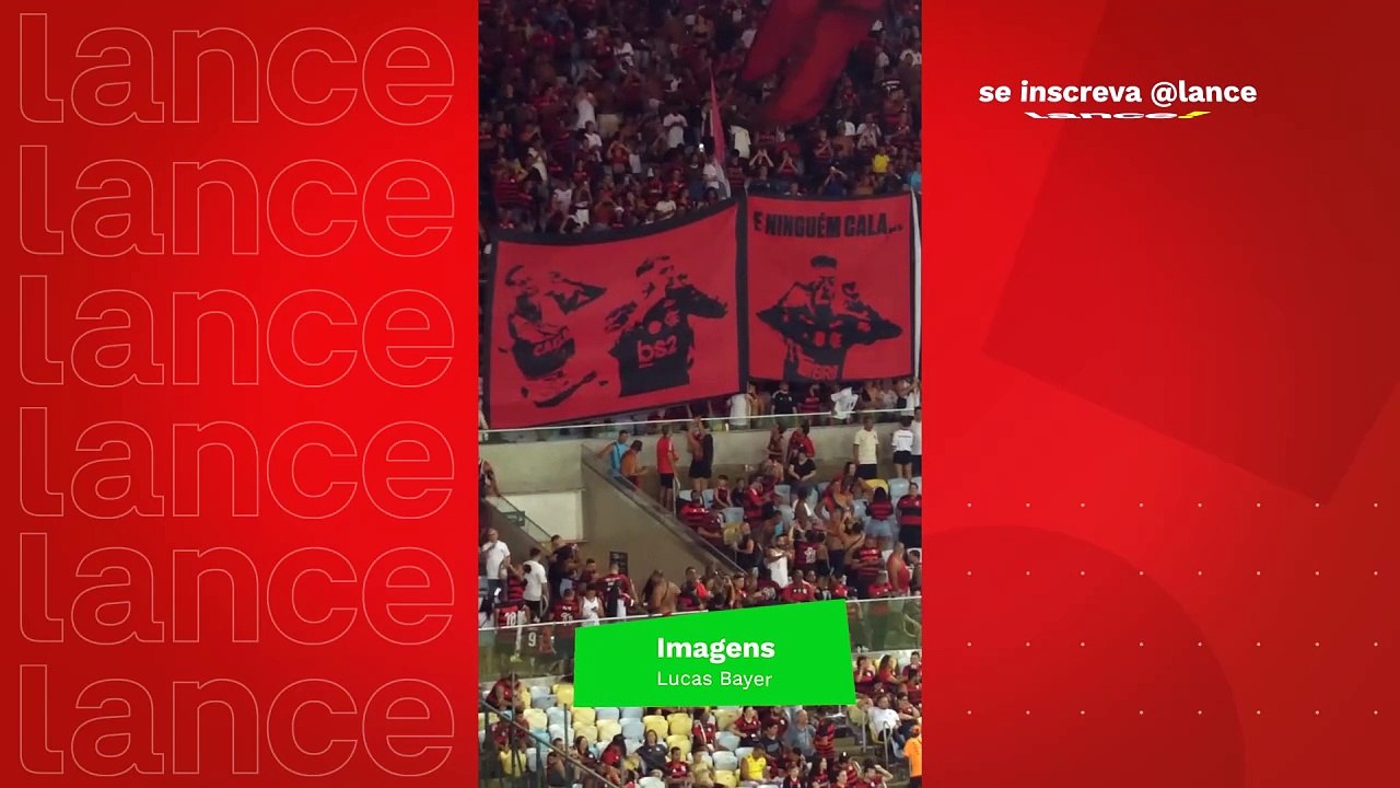 Torcida do Flamengo provoca Botafogo