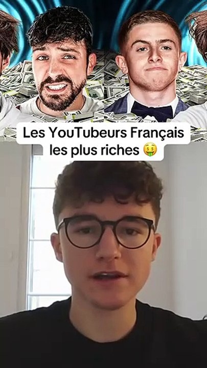 Le top 1 😨 #youtube #youtubeur #riche #argent
