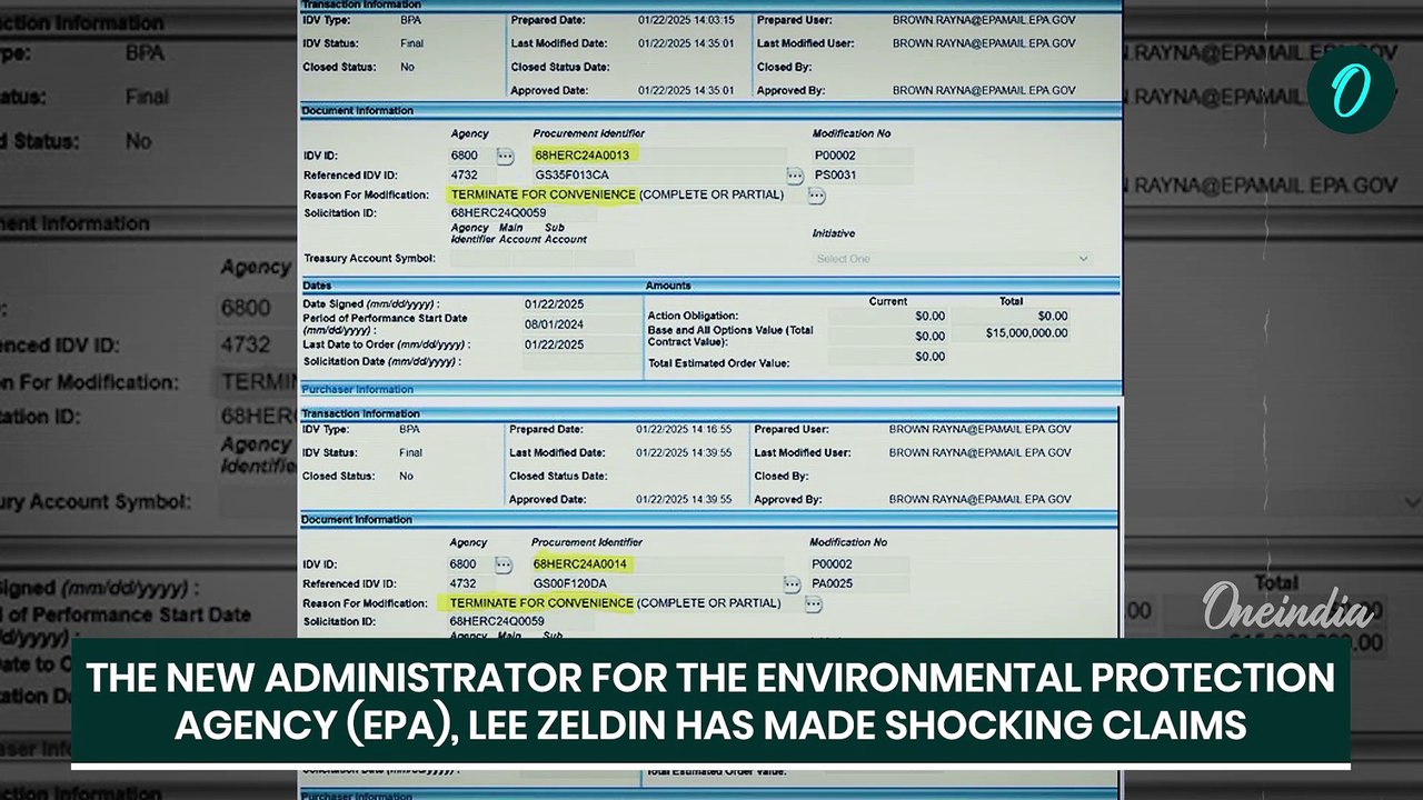 EPA corruption: EPA Chief Lee ZELDIN Exposes Biden tossed $20 billion of “gold bars off the Titanic”