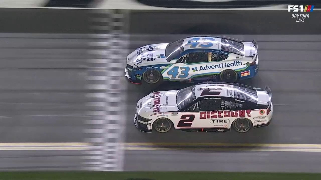 NASCAR 2025 Daytona 500 Duel 2 Cindric Jones Epic Finish Win
