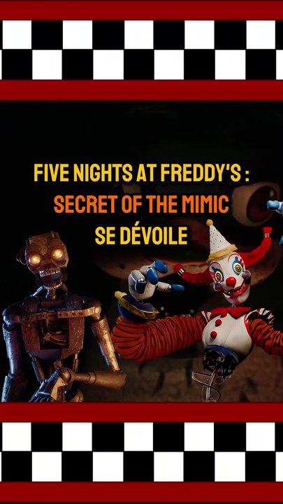 Analyse du trailer de Five Nights at Freddy's : Secret of the Mimic !