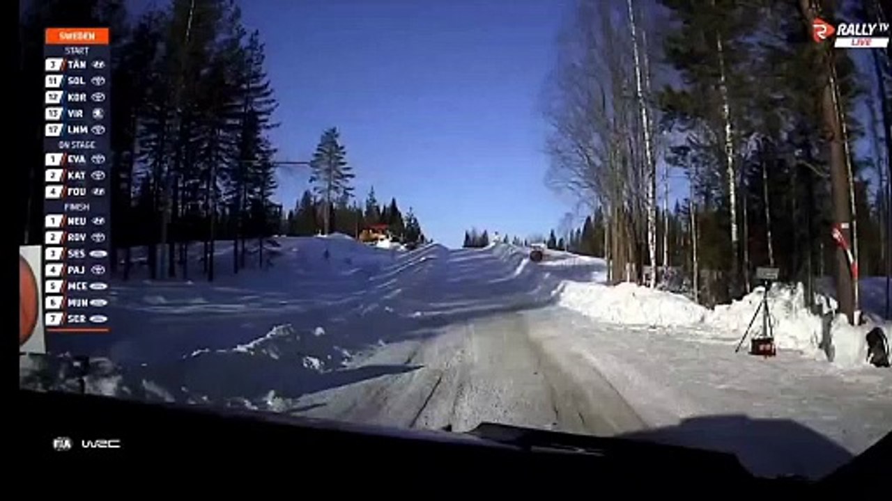 WRC 2025 Sweden SS11 Fourmaux Start Slow Problem