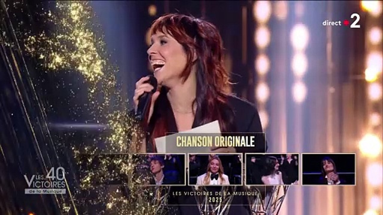 Pierre Garnier aux Victoires de la Musique 2025, France 2