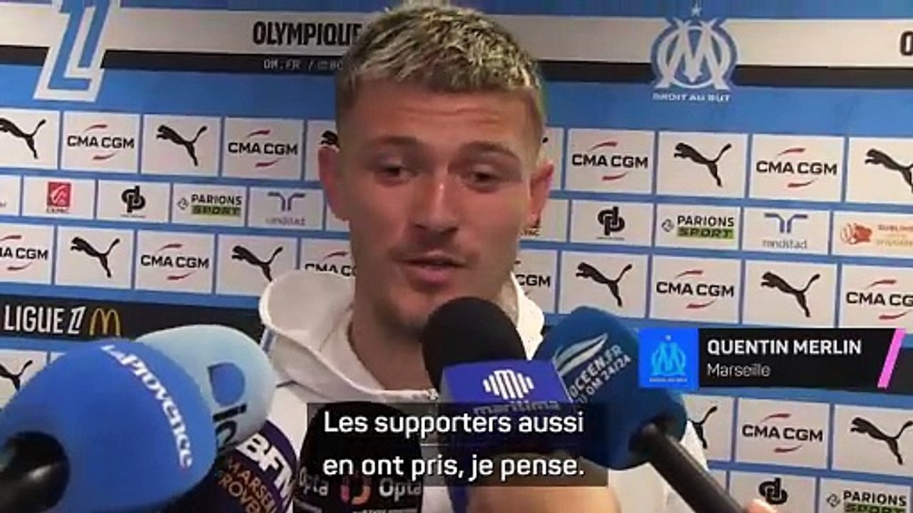 Marseille - Merlin : "Aller le plus haut possible !"