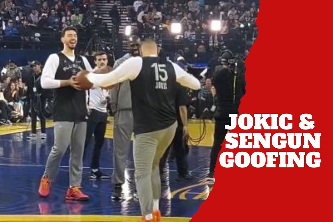 Super friends! Nikola Jokic and this NBa star having a great time during the NBA All-Star Game