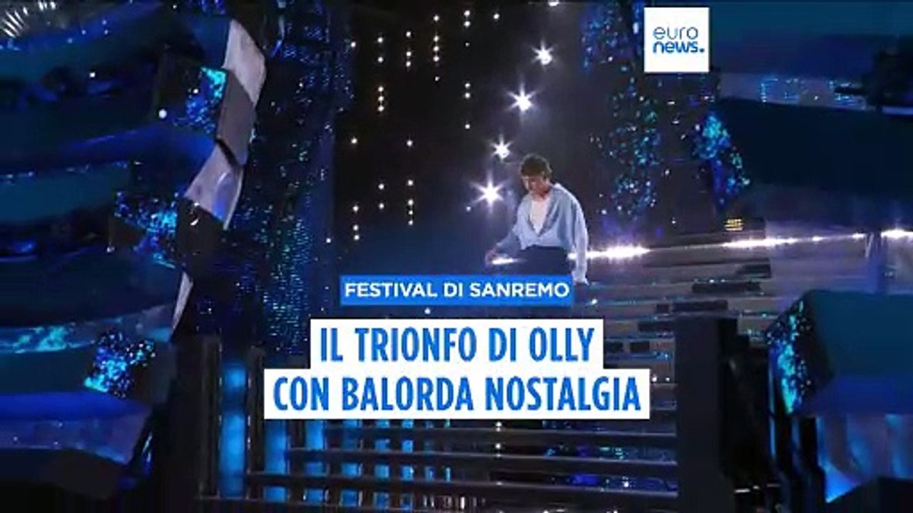 Festival di Sanremo 2025, trionfa il giovane Olly