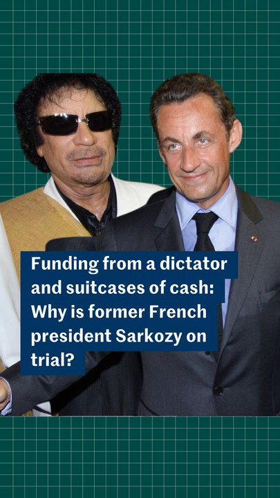 What is Nicolas Sarkozy accused of in the Libyan campaign financing affair?