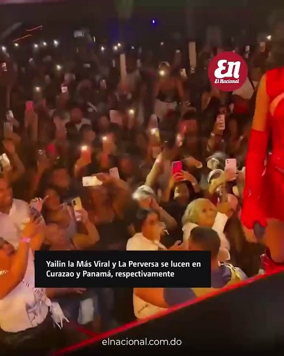Yailin la Más Viral y La Perversa se lucen en Curazao y Panamá, respectivamente