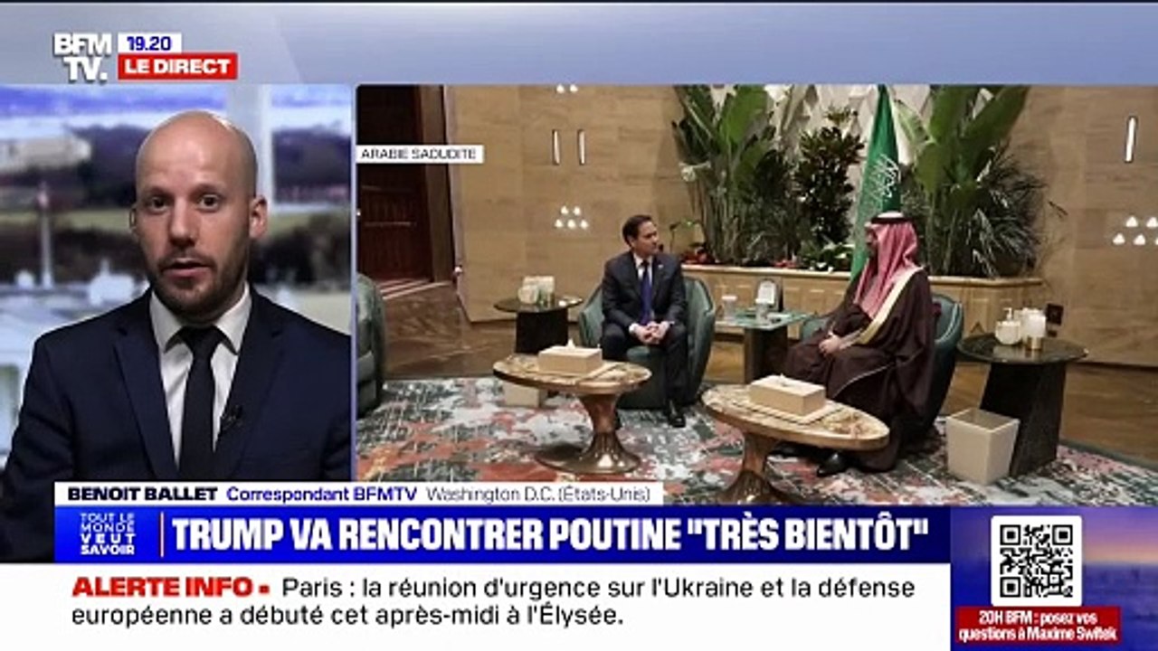 Donald Trump affirme qu'il rencontrera Vladimir Poutine "très bientôt"