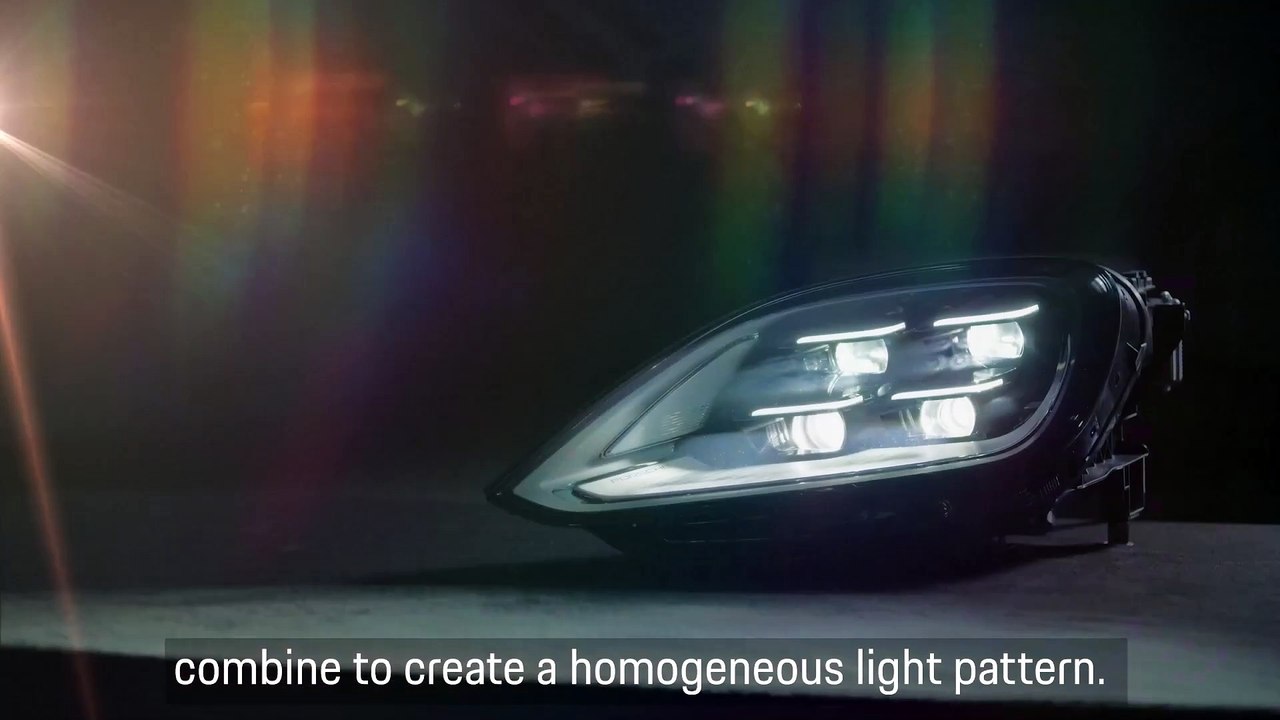 Porsche TechNews - HD LED Matrix