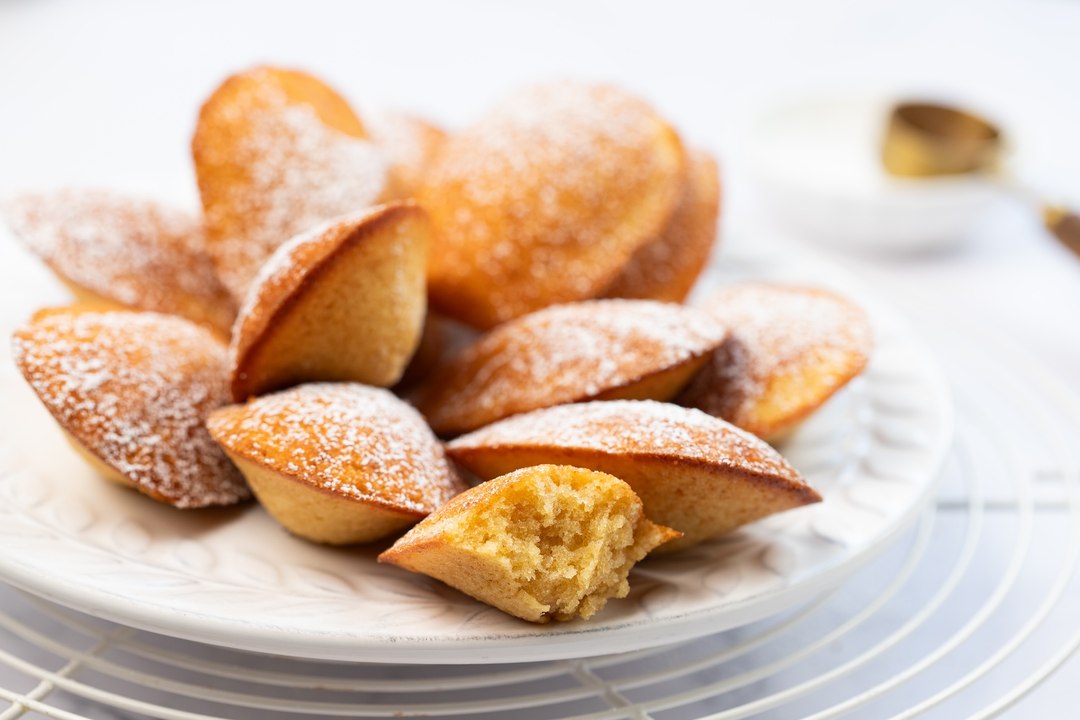 Madeleines de almendra