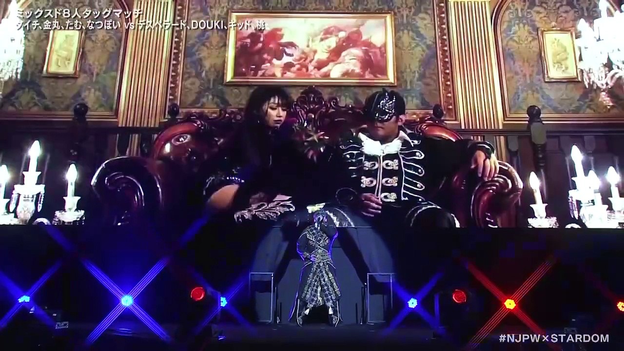 Natsupoi, Tam Nakano, Yoshinobu Kanemaru and Taichi vs Momo Watanabe. Starlight Kid. El Desperado and DOUKI: Historic X-over (11/20/2022)