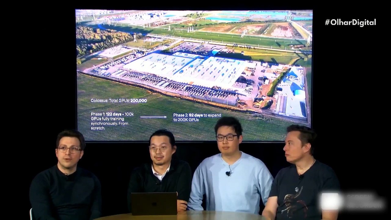 Elon Musk apresenta o Grok 3, IA que está no X